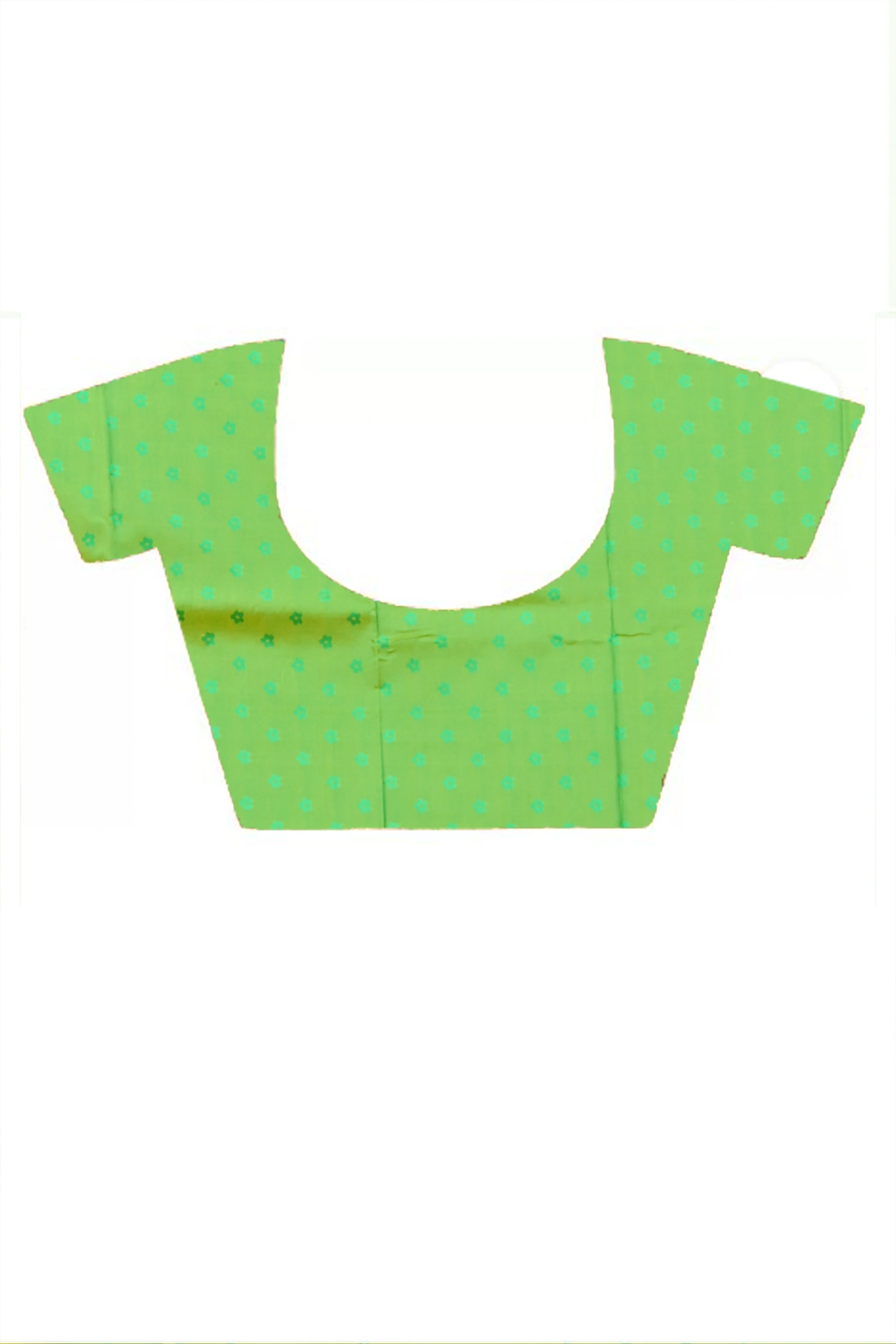 Green Cotton Silk Parosha Kathan Saree (508)